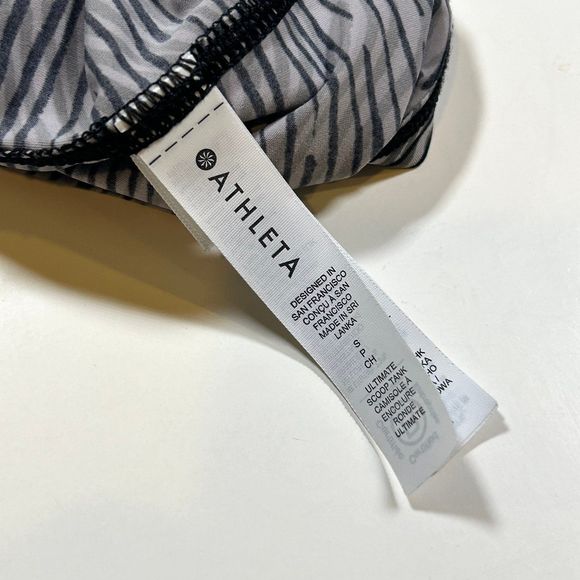 Athleta Racer Back Tank Top‎ Womens Small Gray - Picture 5 of 8